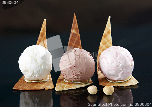 Image of ice cream dessert