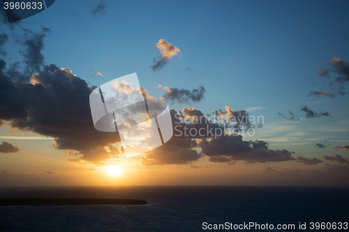 Image of Sunset at Santorini, Greece