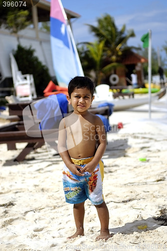 Image of Boy on the beach