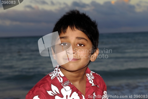 Image of Boy on the beach