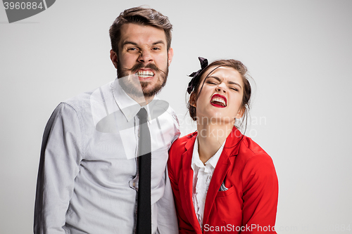 Image of The militant business man and woman