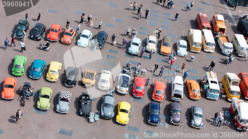 Image of LEEUWARDEN, THE NETHERLANDS - MAY 28, 2016; Volkswagen Beetle Cl