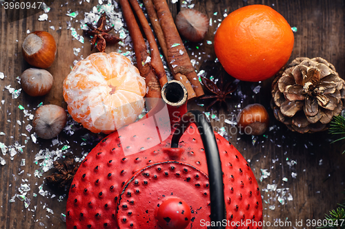 Image of Cozy winter tea party