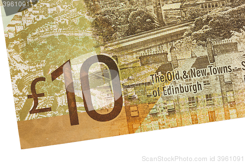 Image of Scottish Banknote, 10 pounds