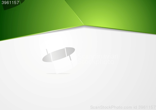 Image of Abstract green corporate background