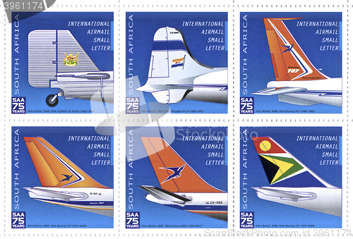 Image of South African Airways Stamps

