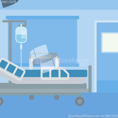 Image of Background of hospital ward.