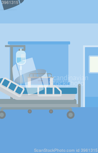 Image of Background of hospital ward.