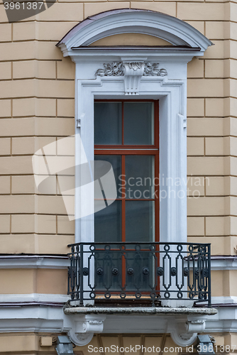 Image of Window with balcony.
