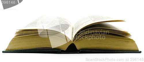 Image of old open dictionary