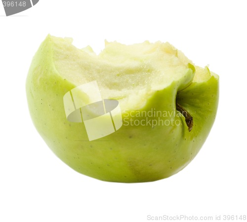 Image of half of apple