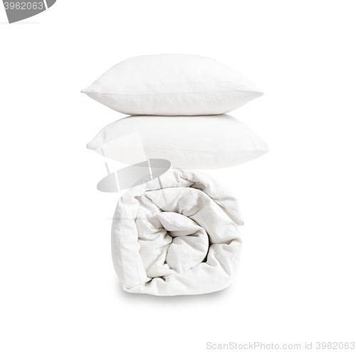 Image of Pillows and duvet