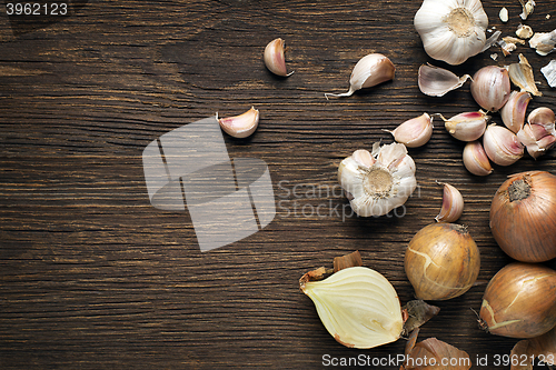 Image of Garlic and onions