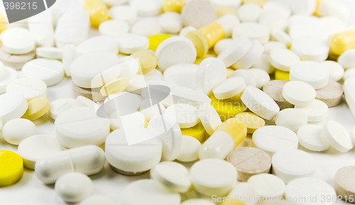 Image of pills close up