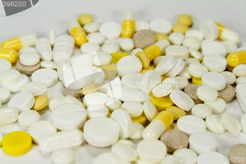 Image of pills close up