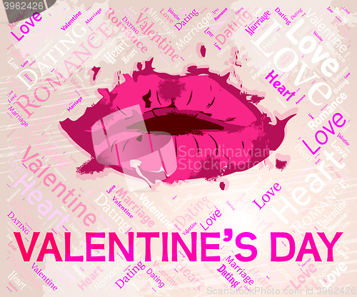 Image of Valentines Day Means Valentine\'s Couple And Wife