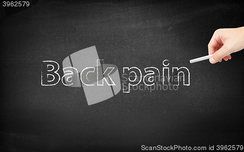 Image of Back pain