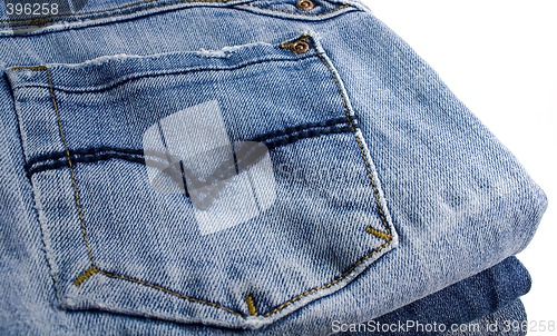 Image of blue jeans