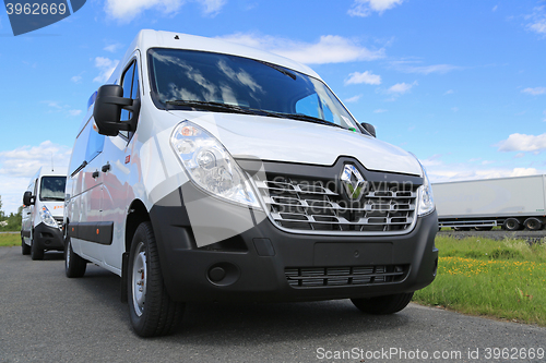 Image of New White Renault Master Van
