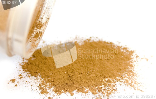 Image of powder from jar