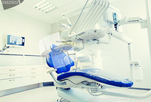 Image of interior of new modern dental clinic office