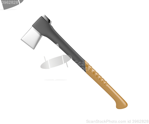 Image of Axe on white 