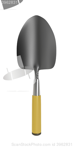 Image of Garden trowel on white 