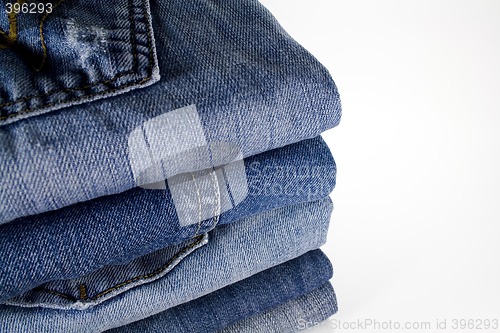 Image of stack of jeans