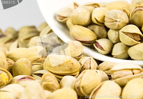 Image of pistachios close-up