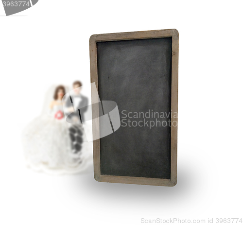 Image of Wedding with sign