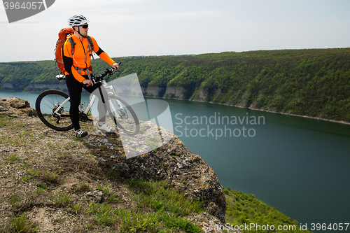 Image of Traveling by bike on a sunny day.