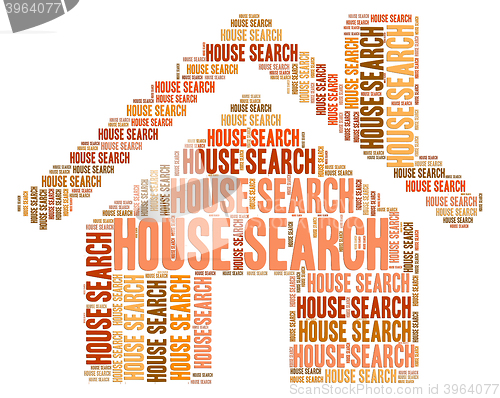 Image of House Search Indicates Housing Residence And Inquiry