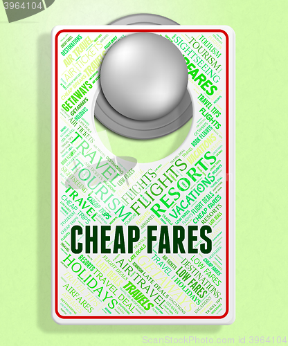 Image of Cheap Fares Indicates Low Cost And Discounted