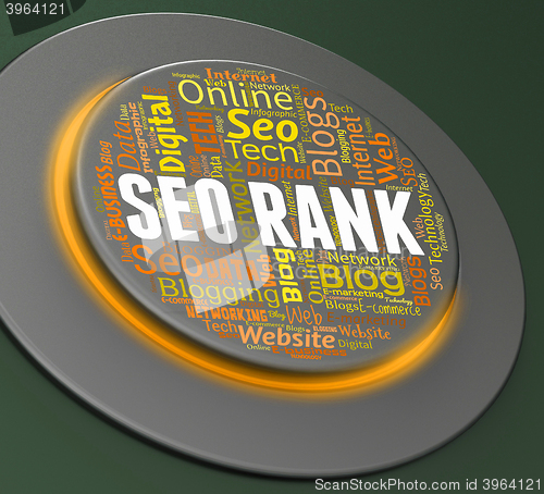 Image of Seo Rank Indicates Search Engine And Keyword