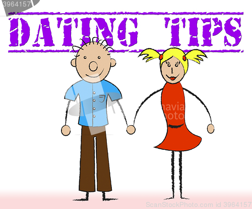 Image of Dating Tips Represents Pointers Romance And Partner