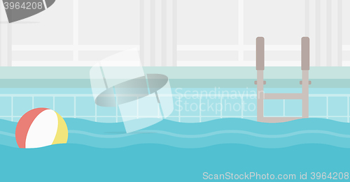 Image of Background of swimming pool.