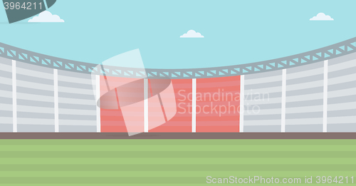Image of Background of football stadium.