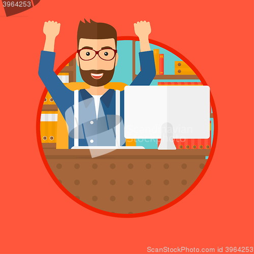 Image of Successful business man.