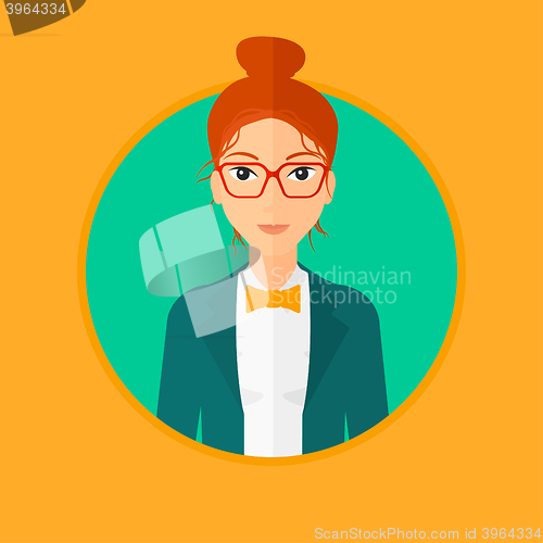 Image of Confident young business woman.