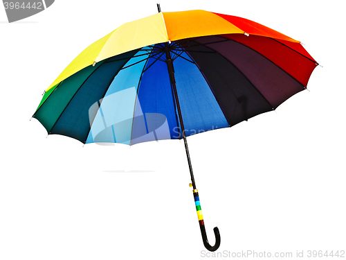 Image of Multicolored Umbrella