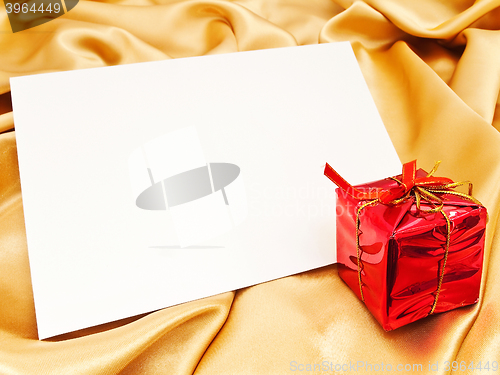 Image of Blank Christmas Invitation