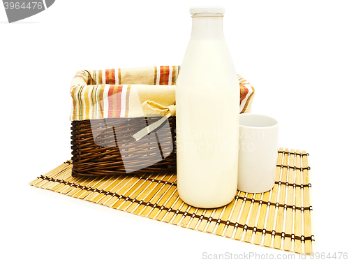 Image of Basket And Milk