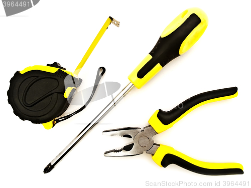 Image of Pliers, Screwdriver And Meter