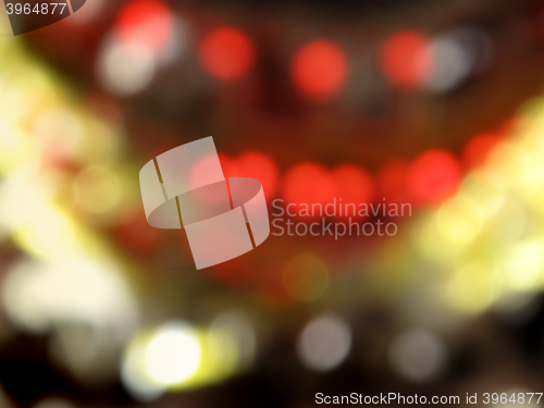 Image of Abstract background of christmas lights