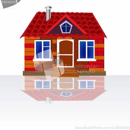 Image of House on white background
