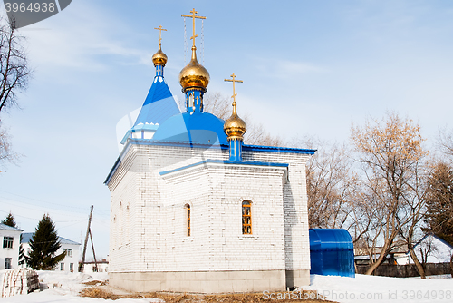 Image of Temple in honor of God Mother icon. Yalutorovsk