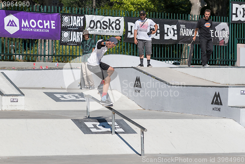 Image of Gustavo Ribeiro during the DC Skate Challenge