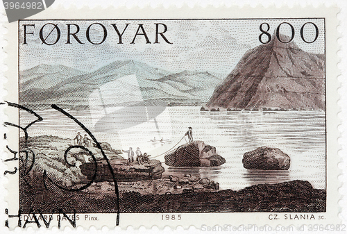 Image of Faroese Landscape Engraving