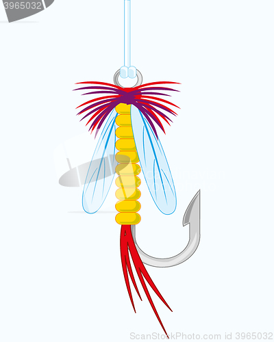 Image of Artificial fly for fishermen