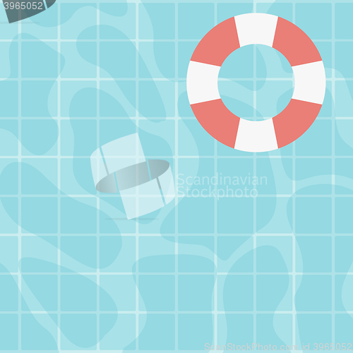 Image of Background of swimming pool.